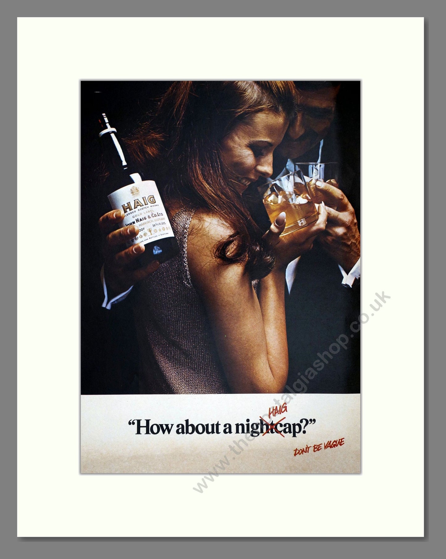 Haig - Scotch Whisky. Vintage Advert 1971 (ref AD67680)