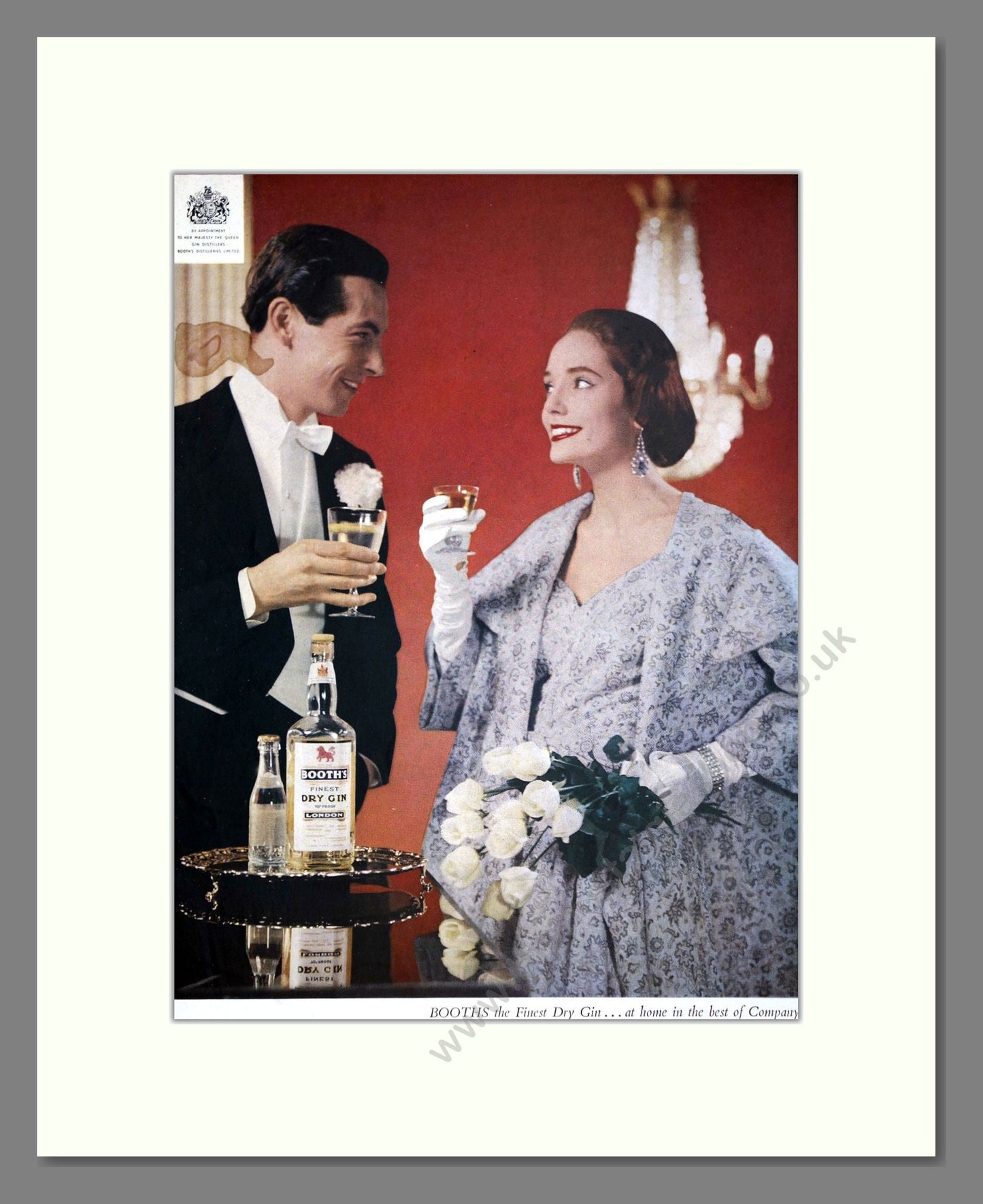 Booth's - Gin. Vintage Advert 1957 (ref AD67702)