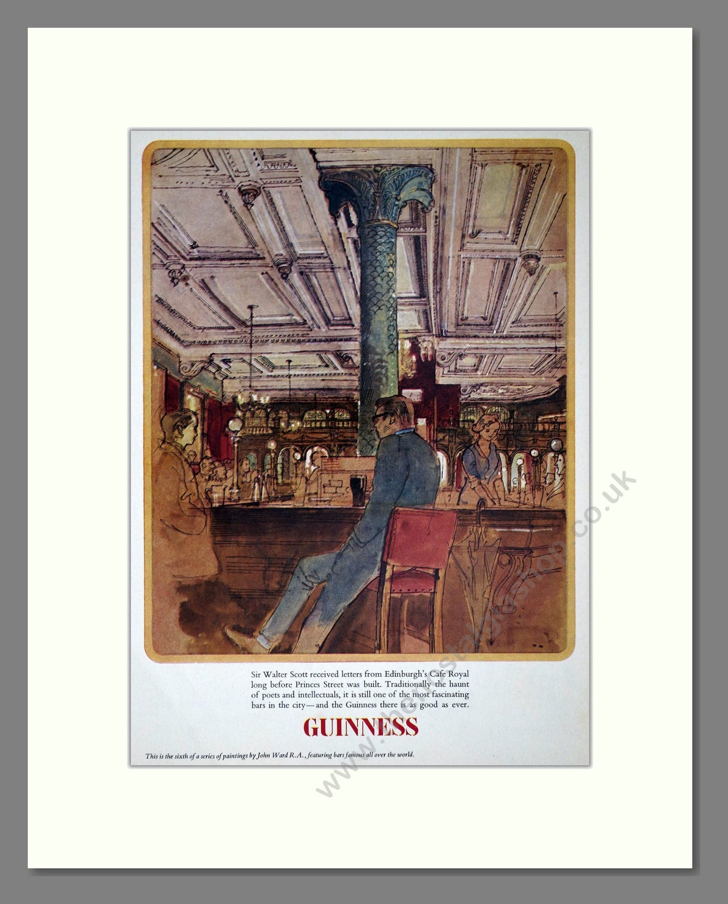Guinness - Stout. Vintage Advert 1968 (ref AD67713)