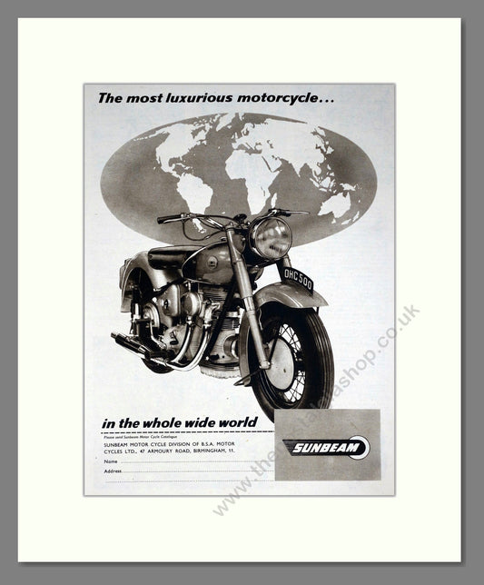 Sunbeam - New Catalogue. Vintage Advert 1954 (ref AD67852)