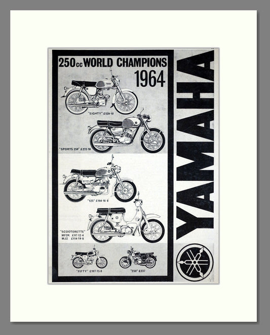 Yamaha - 250cc World Champions. Vintage Advert 1965 (ref AD67901)