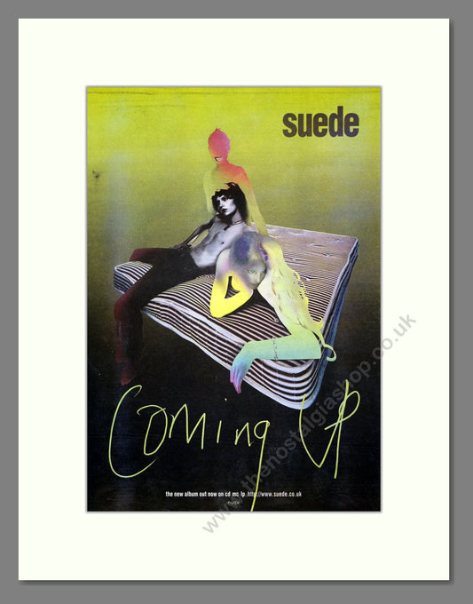 Suede - Coming Up. Vintage Advert 1996 (ref AD21241)