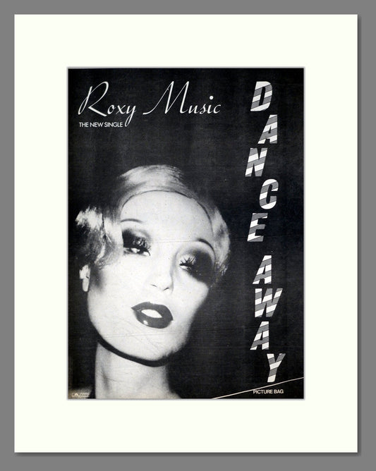 Roxy Music - Dance Away. Vintage Advert 1979 (ref AD21257)