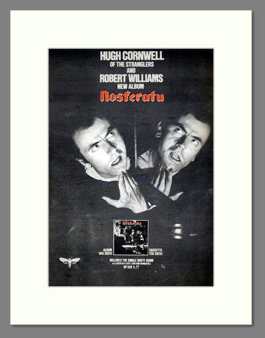 Hugh Cornwall / Robert Williams - Nosferatu. Vintage Advert 1979 (ref AD21259)
