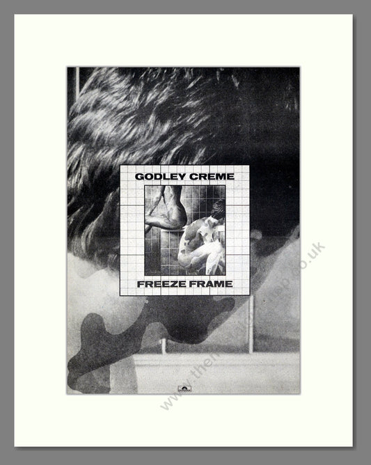 Godley Crème - Freeze Frame. Vintage Advert 1979 (ref AD21268)