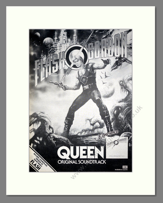 Queen - Flash Gordon Soundtrack. Vintage Advert 1980 (ref AD21282)