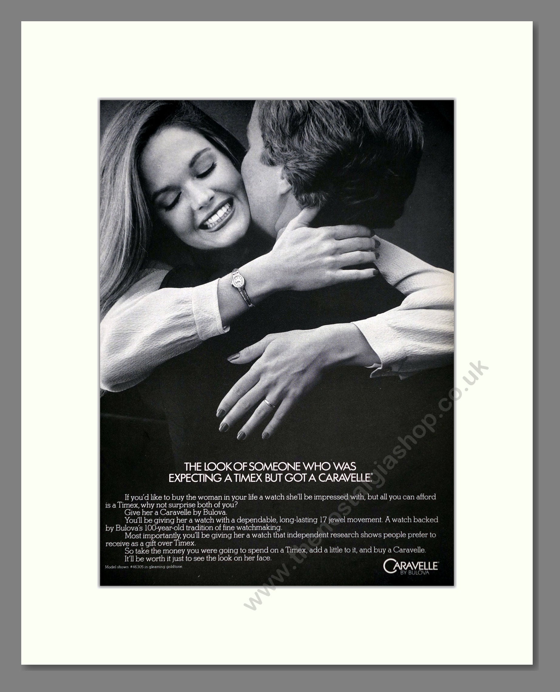 Bulova - Caravelle. Vintage Advert 1980 (ref AD67935)