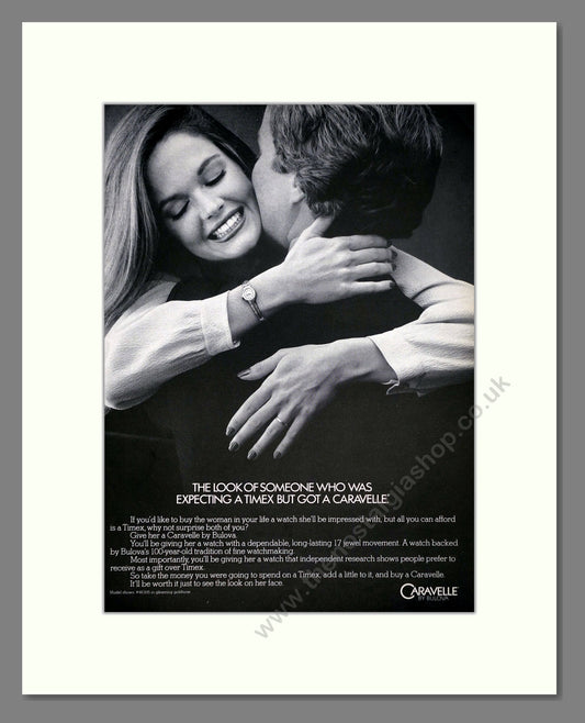 Bulova - Caravelle. Vintage Advert 1980 (ref AD67935)