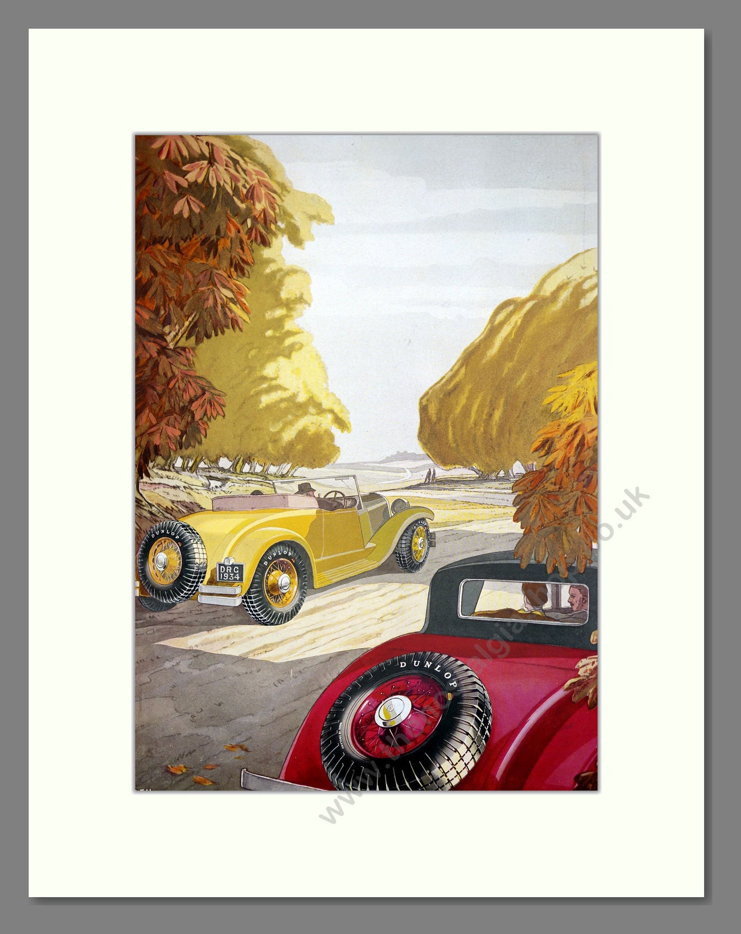 Dunlop Fort Tyres. Original Advert 1934 (ref AD303729)