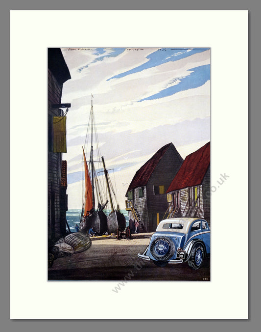 Dunlop Fort Tyres. Original Advert 1935 (ref AD303733)