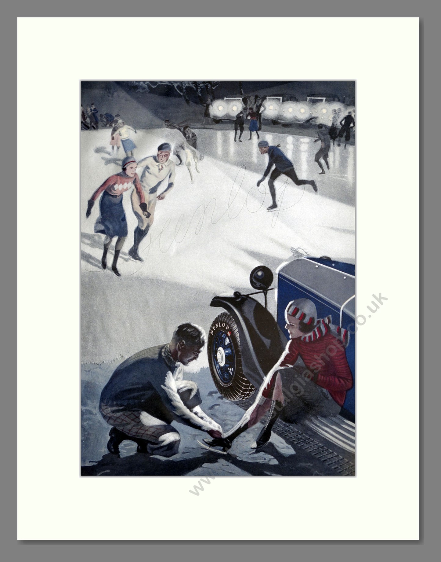 Dunlop Fort Tyres. Original Advert 1934 (ref AD303737)