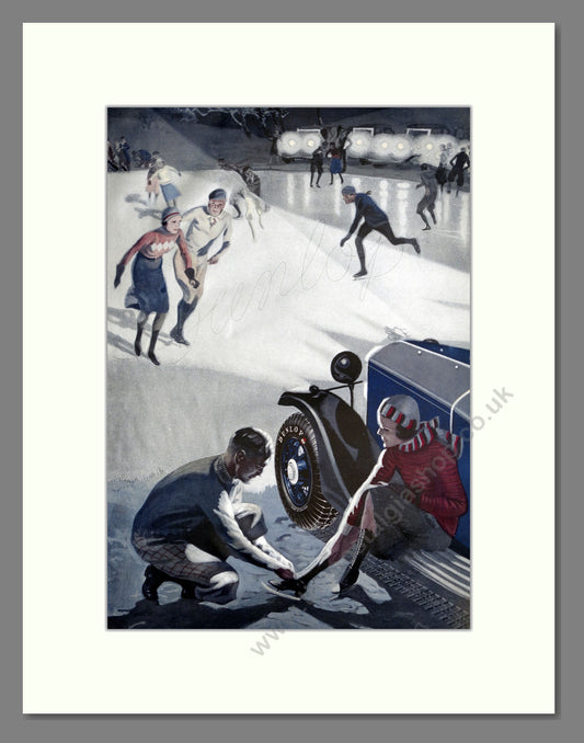 Dunlop Fort Tyres. Original Advert 1934 (ref AD303737)