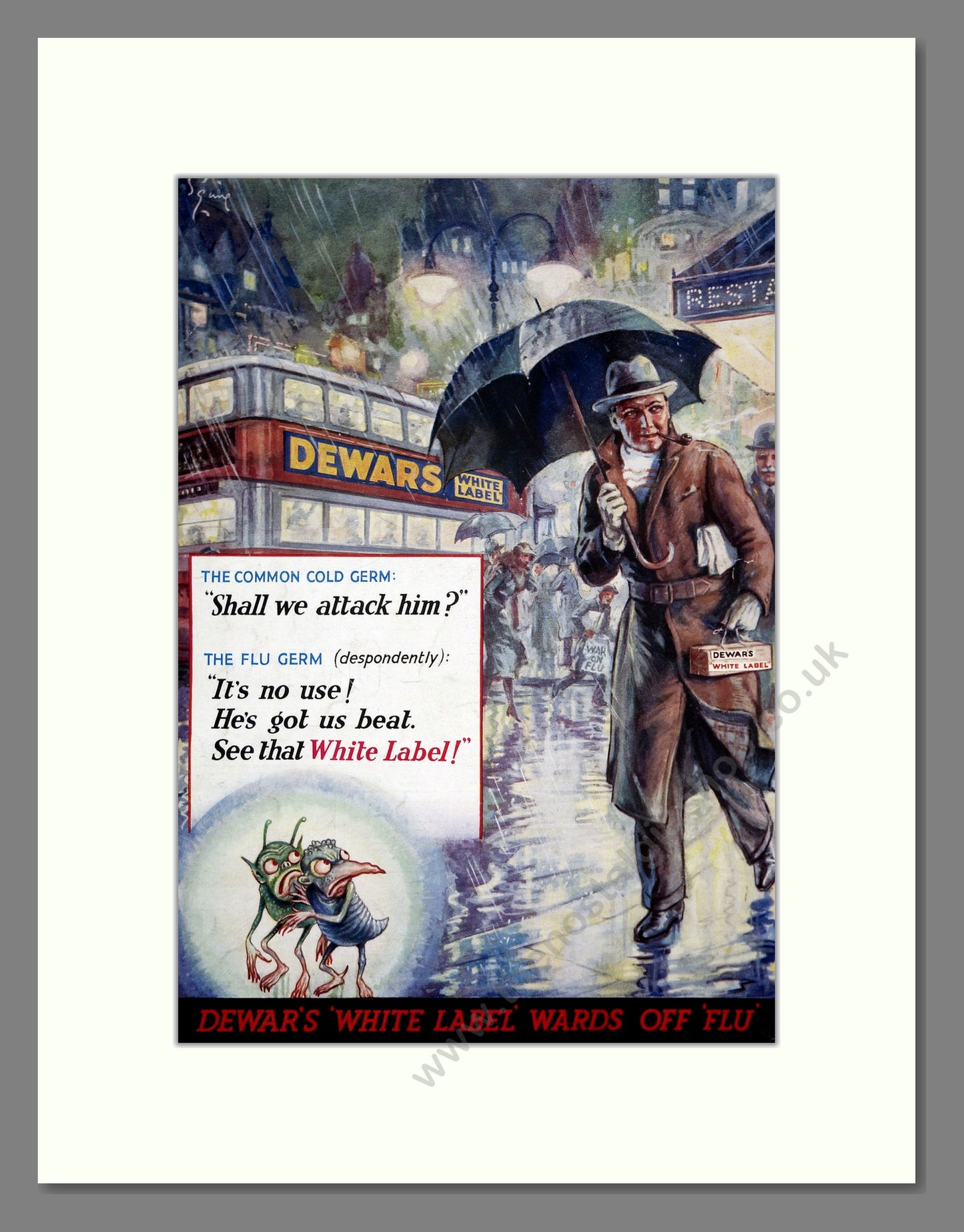 Dewar's White Label Scotch Whisky. Original Advert 1936 (ref AD303767)