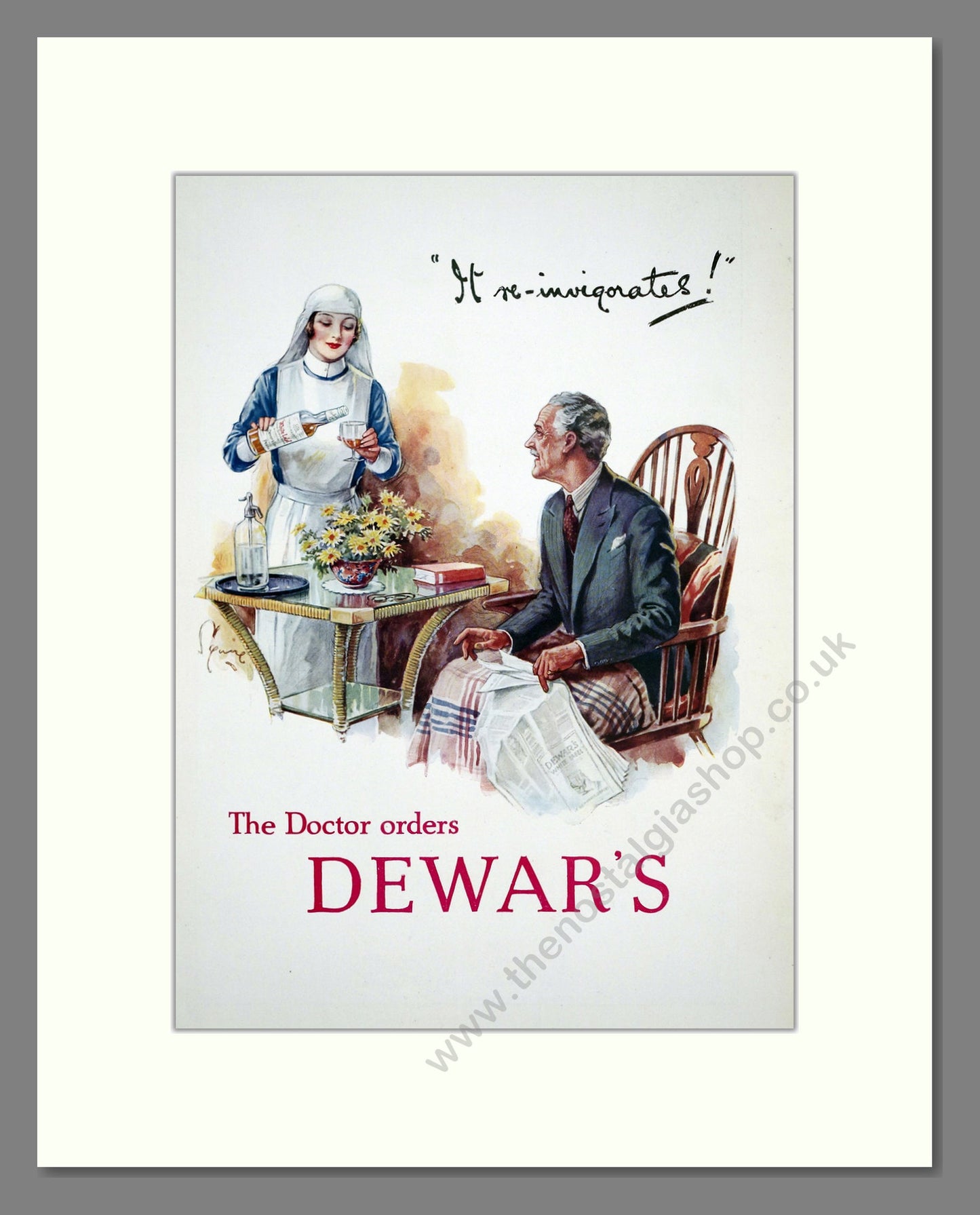 Dewar's White Label Scotch Whisky. Original Advert 1933 (ref AD303769)