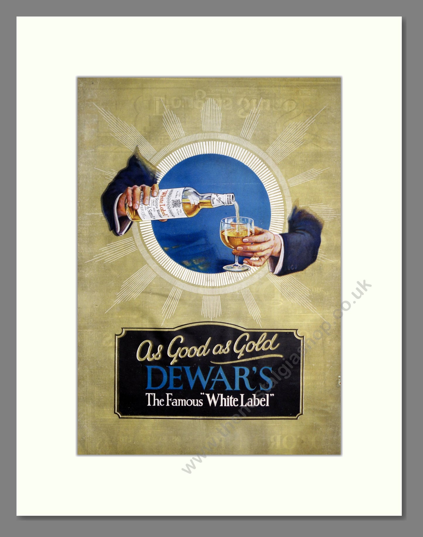 Dewar's White Label Scotch Whisky. Original Advert 1935 (ref AD303773)