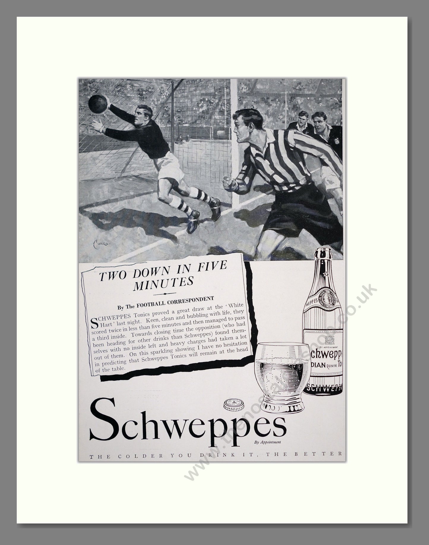 Schweppes Tonic Water. Original Advert 1936 (ref AD303819)