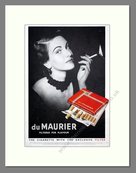 Du Maurier Cigarettes. Original Advert 1951 (ref AD303831)