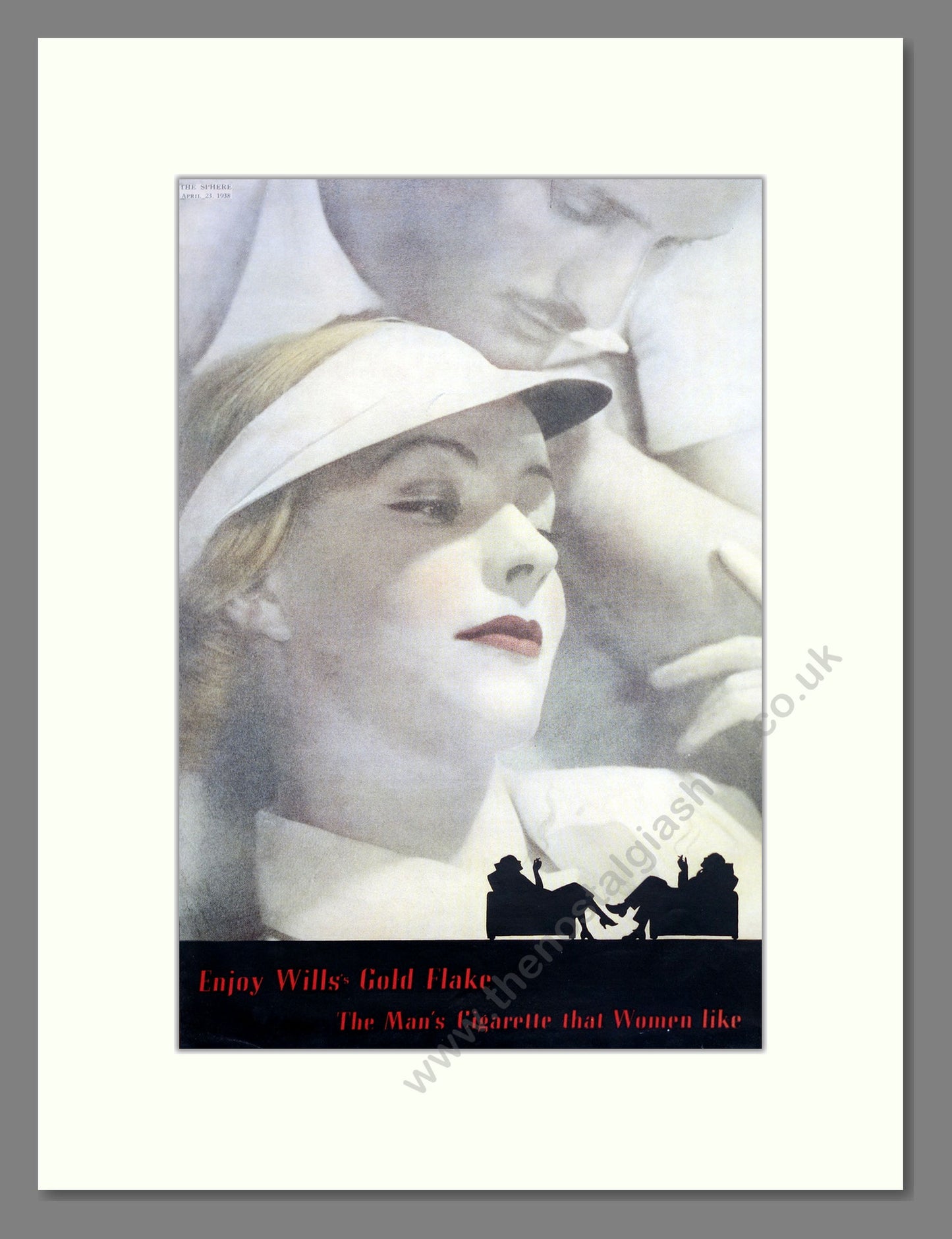 Wills's Gold Flake Cigarettes. Original Advert 1938 (ref AD303842)