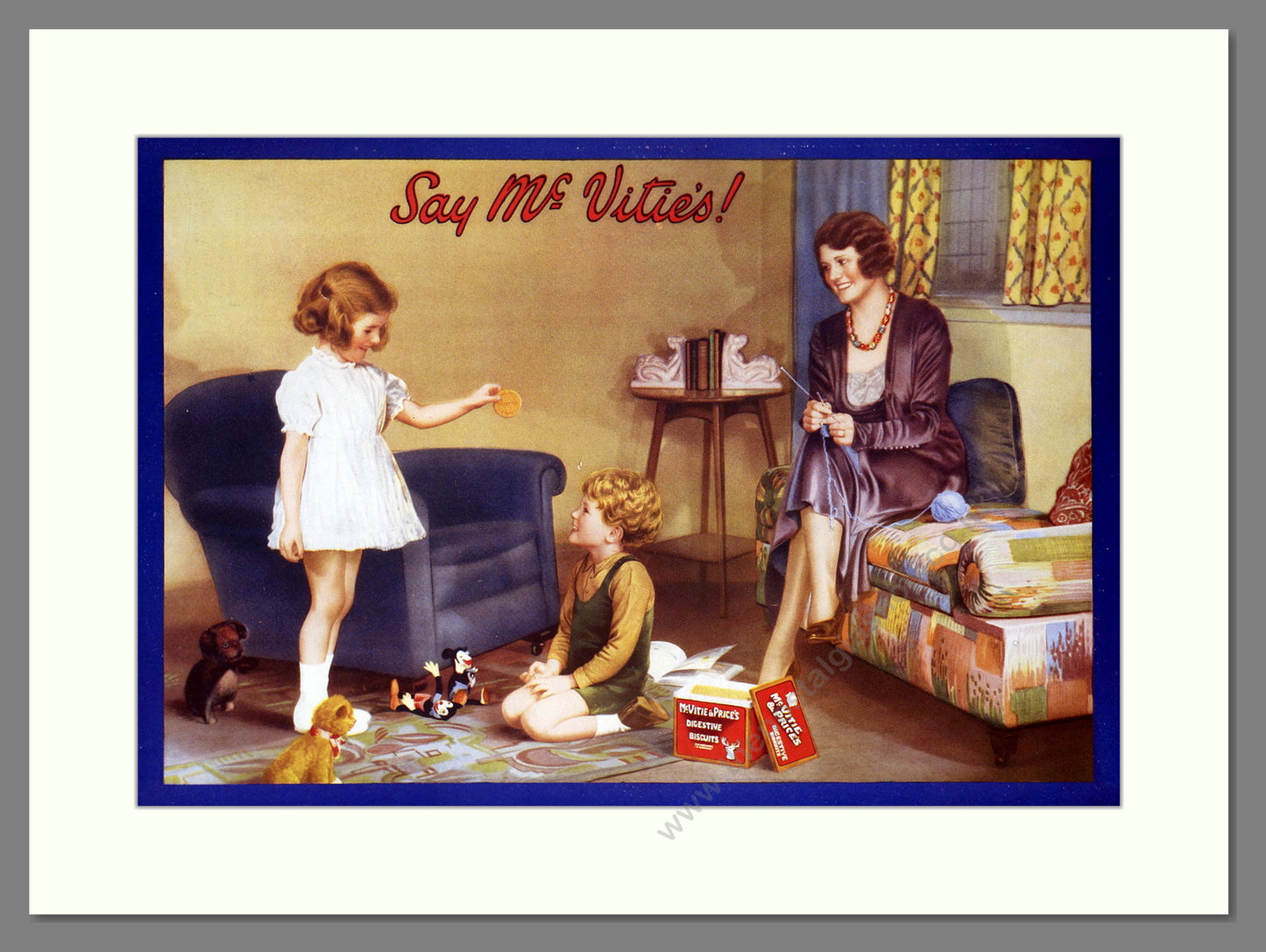 McVitie & Price Digestive Biscuits. Vintage Advert 1935 (ref AD303816)
