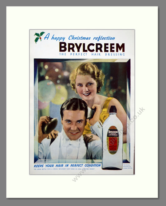 Brylcreem Hair Dressing. Original Advert 1937 (ref AD303847)