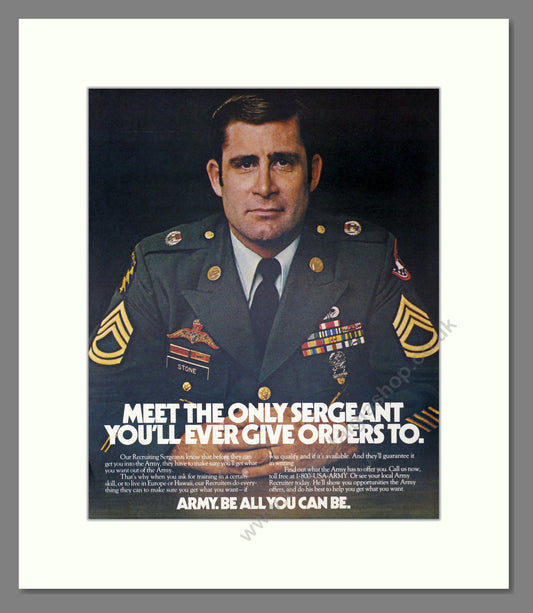 U.S. Army Be All You Can Be. Original Advert 1985 (ref AD303930)