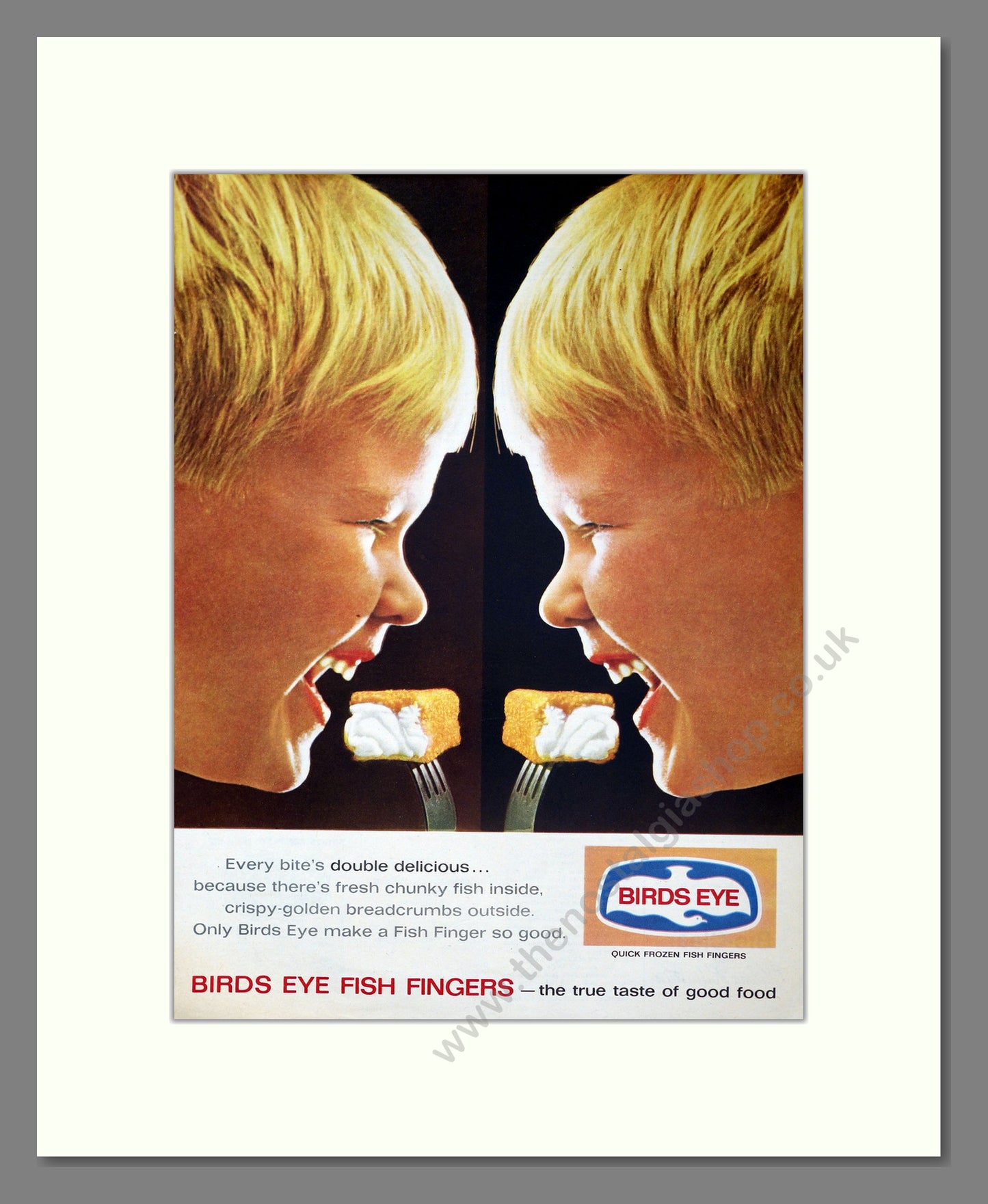 Birds Eye Fish Fingers. Original Advert 1964 (ref AD304052)