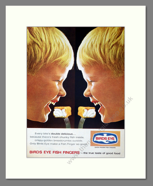 Birds Eye Fish Fingers. Original Advert 1964 (ref AD304052)