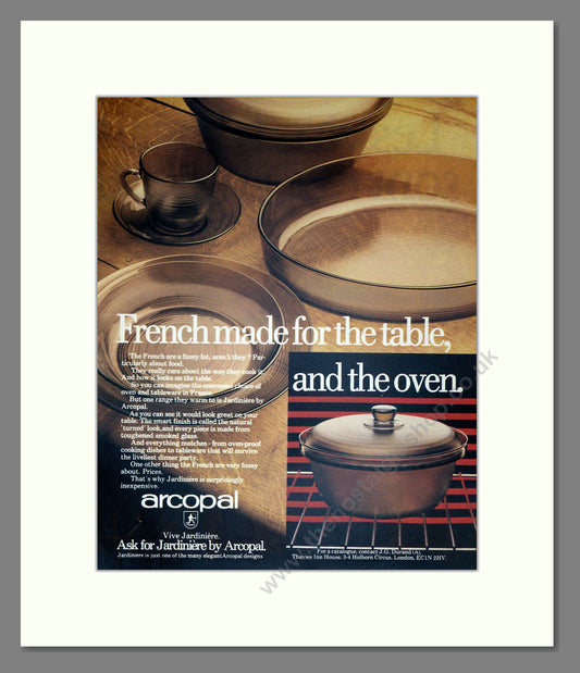 Arcopal Jardiniere. Original Advert 1981 (ref AD304076)