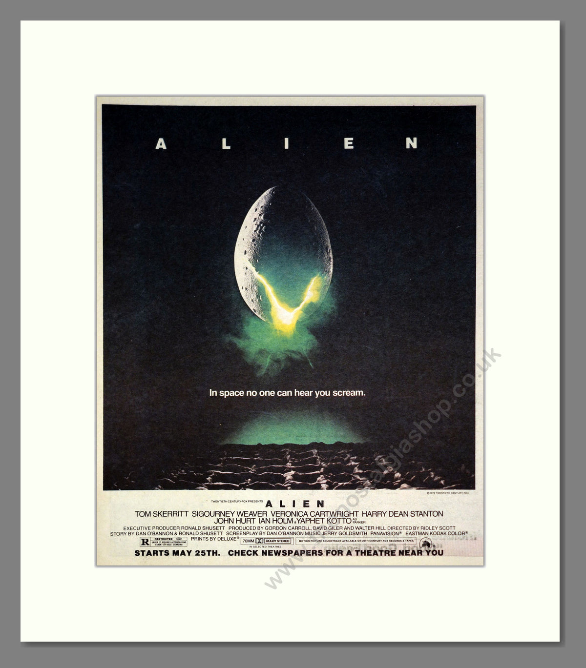 Alien. Vintage Advert 1979 (ref AD304135)