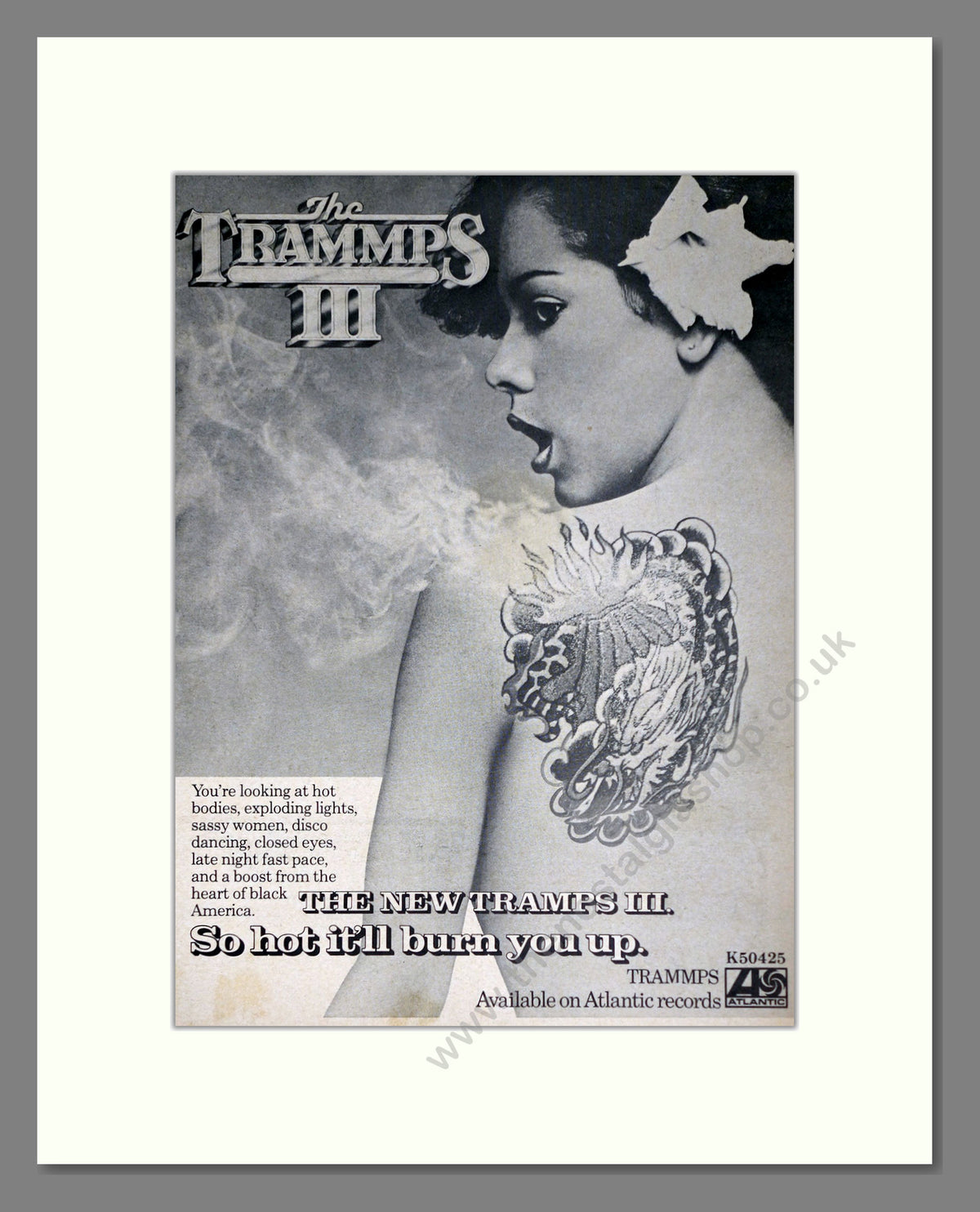 The Trammps III. 1977 Original Advert (ref AD68983)