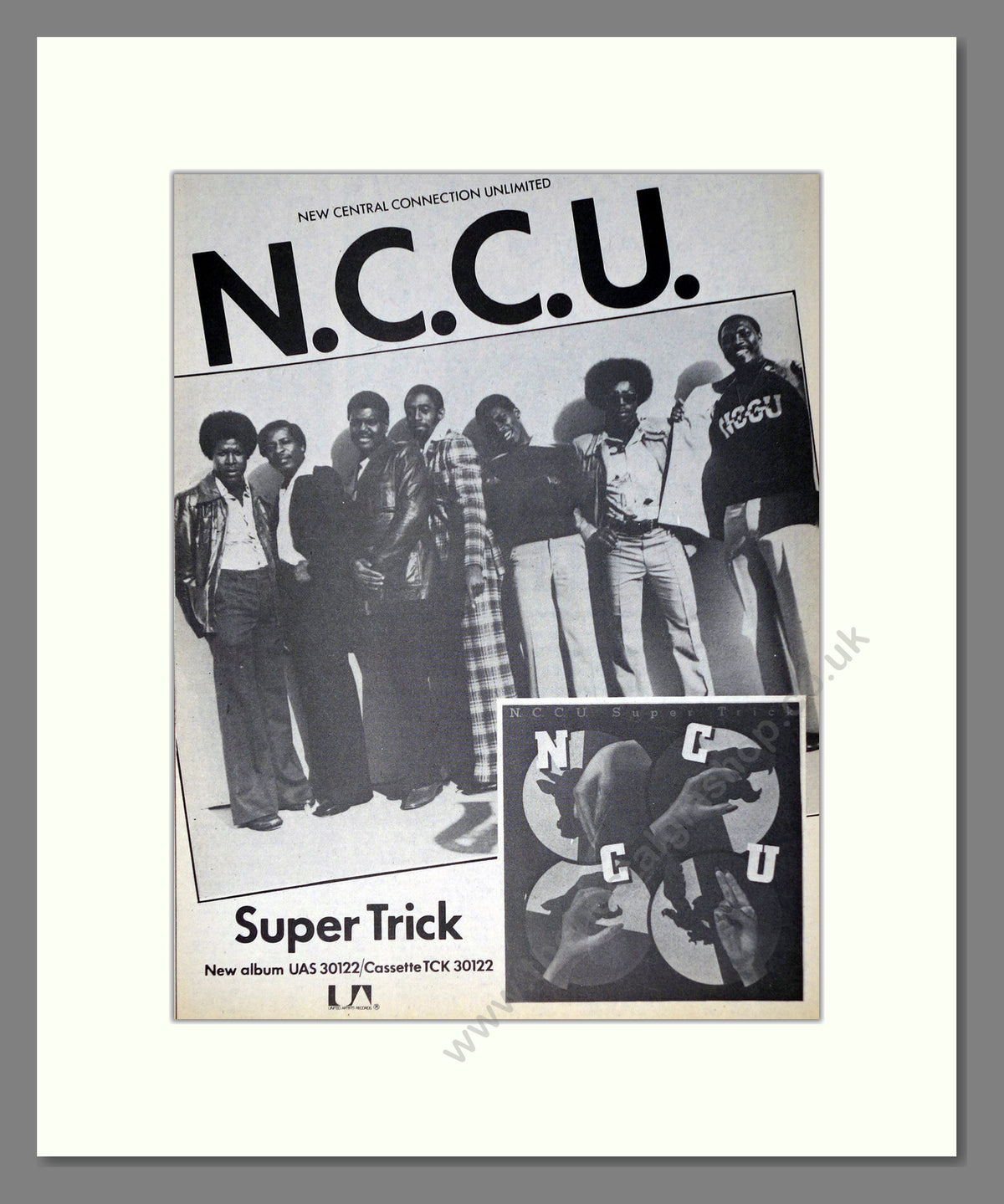 N.C.C.U. Super Trick. 1977 Original Advert (ref AD68987)