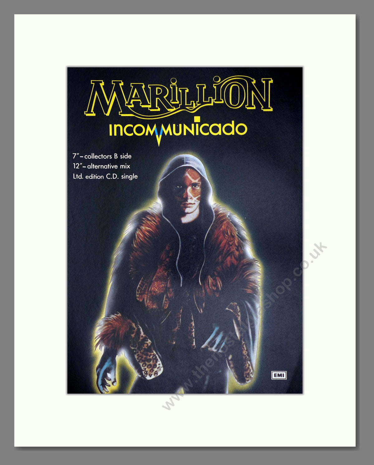 Marillion, Incommunicado. 1987 Original Advert (ref AD68998)