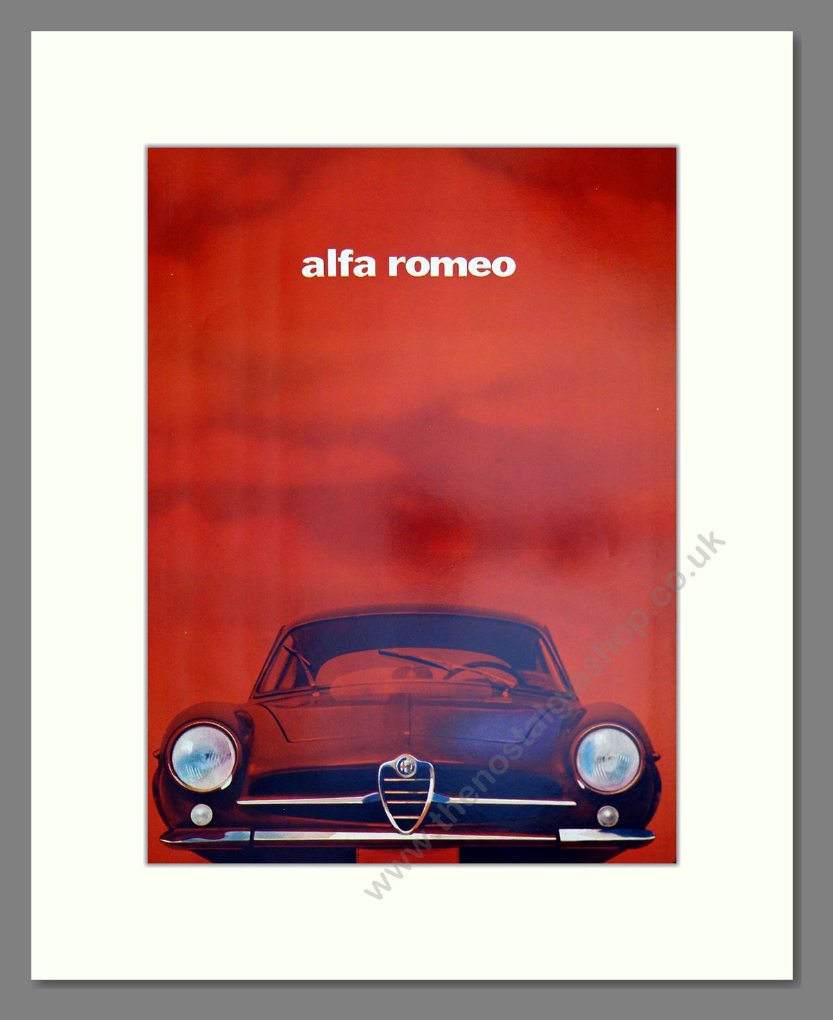 Alfa Romeo. Original Advert 1960 (ref AD304185)