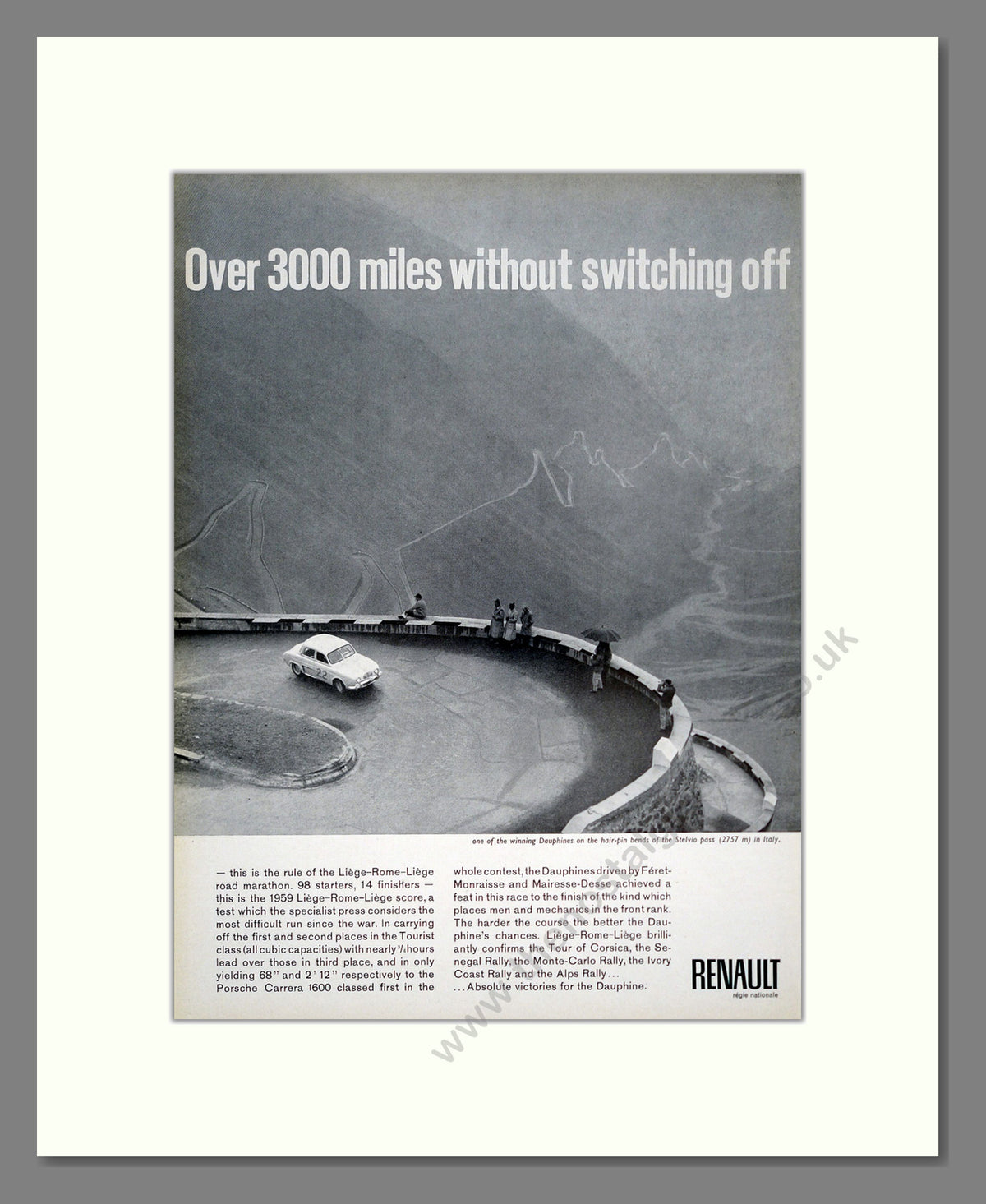 Renault Dauphines. Original Advert 1959 (ref AD304193)