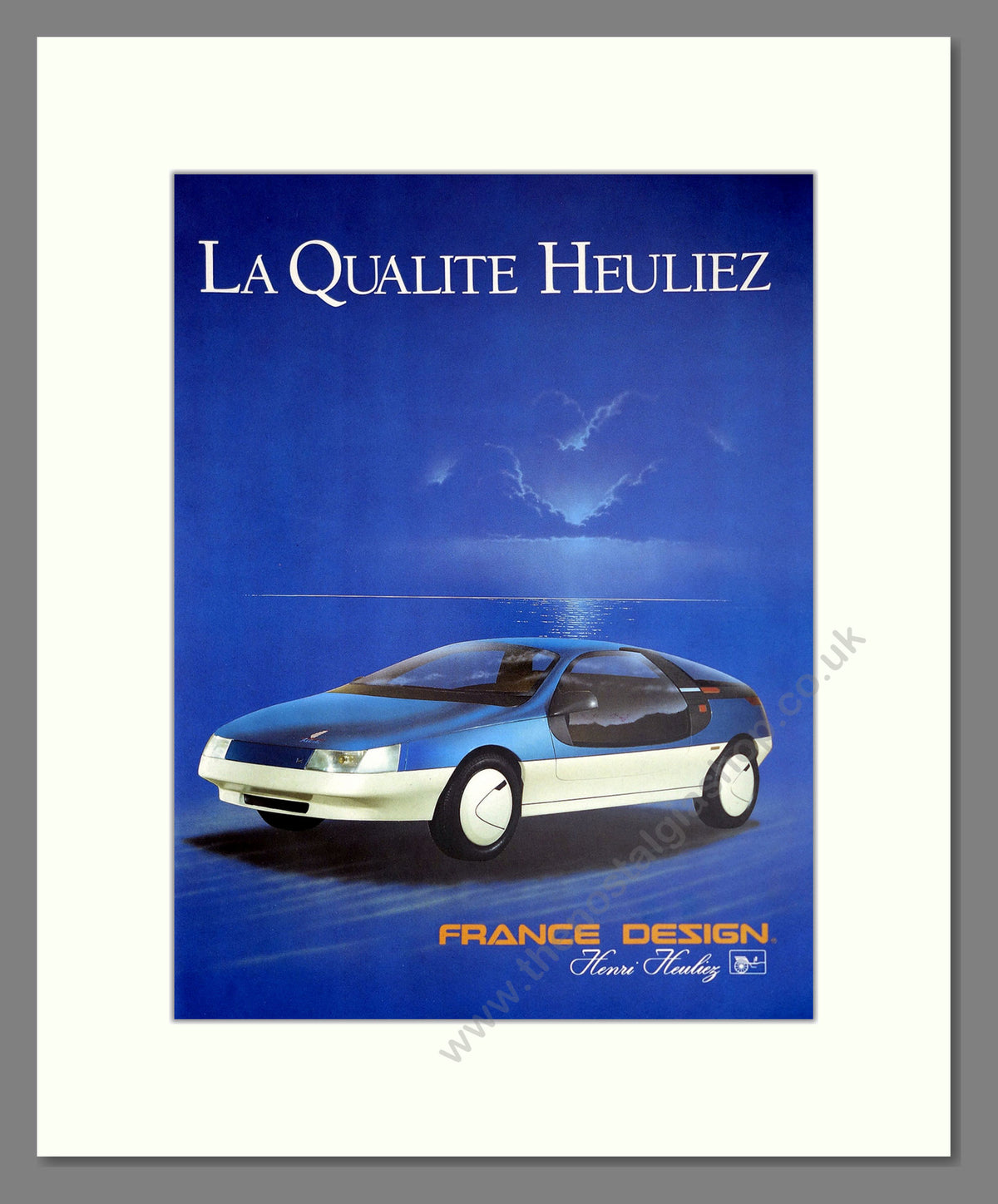 Heuliez. Original Advert 1989 (ref AD304198)