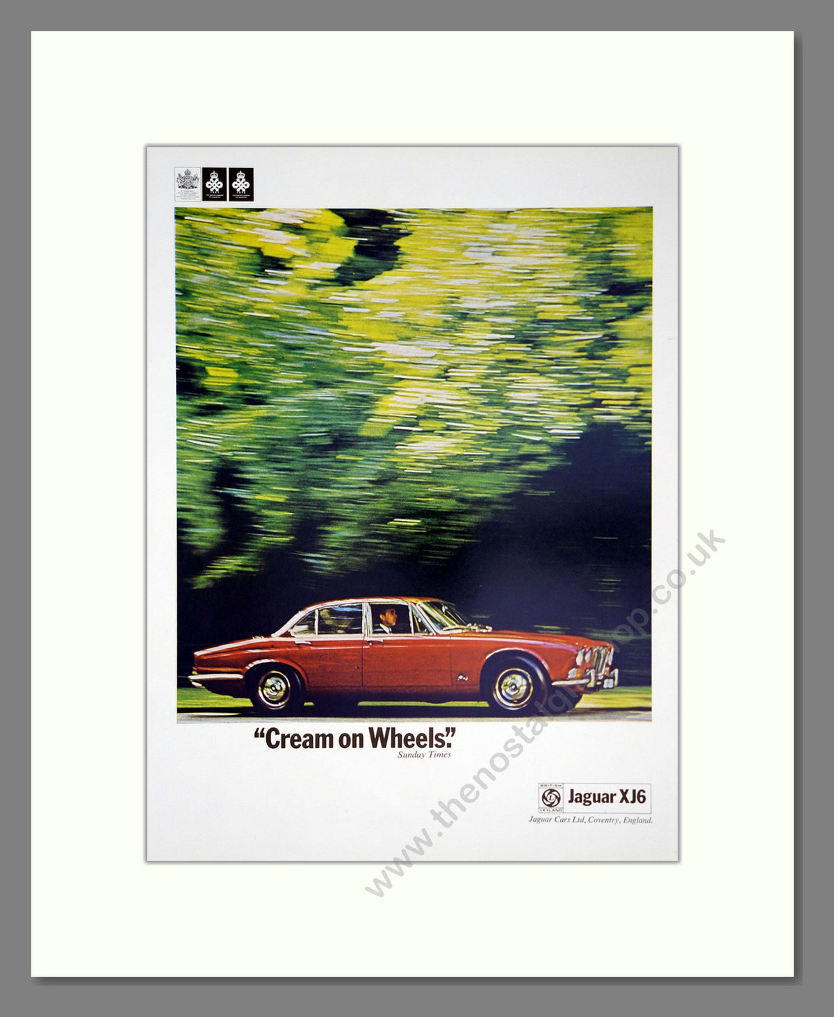 Jaguar XJ6. Original Advert 1970 (ref AD304230)