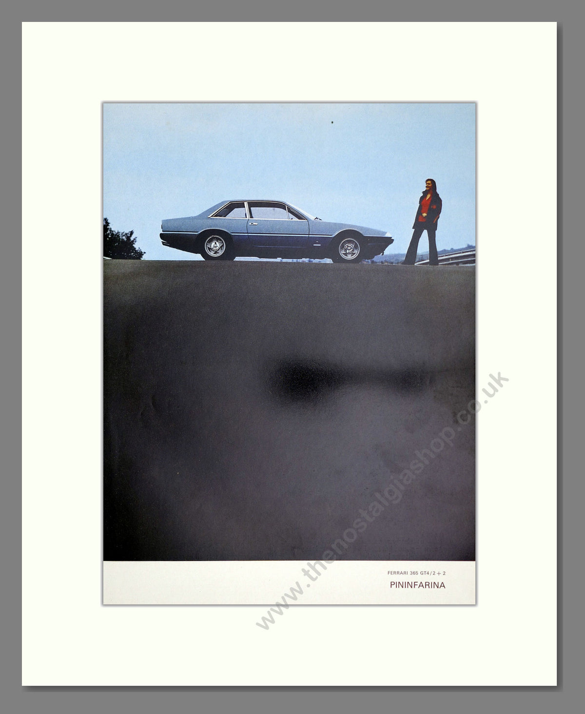 Pininfarina. Ferrari 365 GT4/2+2 Original Advert 1972 (ref AD304248)