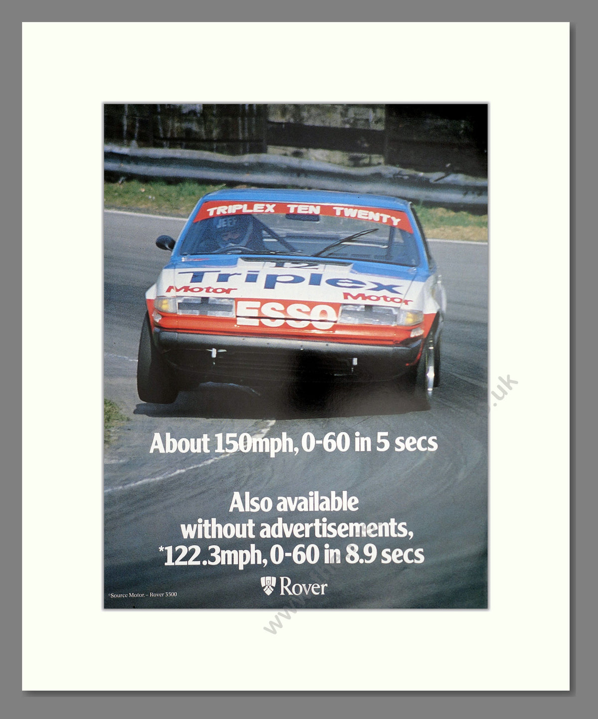 Rover 3500. Original Advert 1980 (ref AD304271)