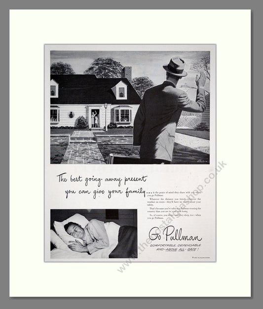 Pullman - Going Away Present. Vintage Advert 1950 (ref AD303641)