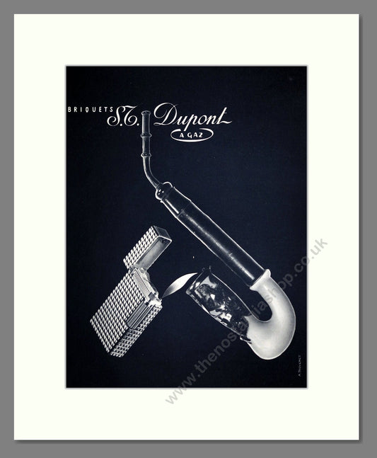 Dupont - Cigarette Lighters. Vintage Advert 1957 (ref AD303721)