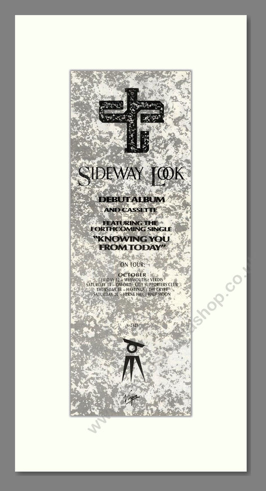 Sideway Look - Debut Album. Vintage Advert 1984 (ref AD201666)