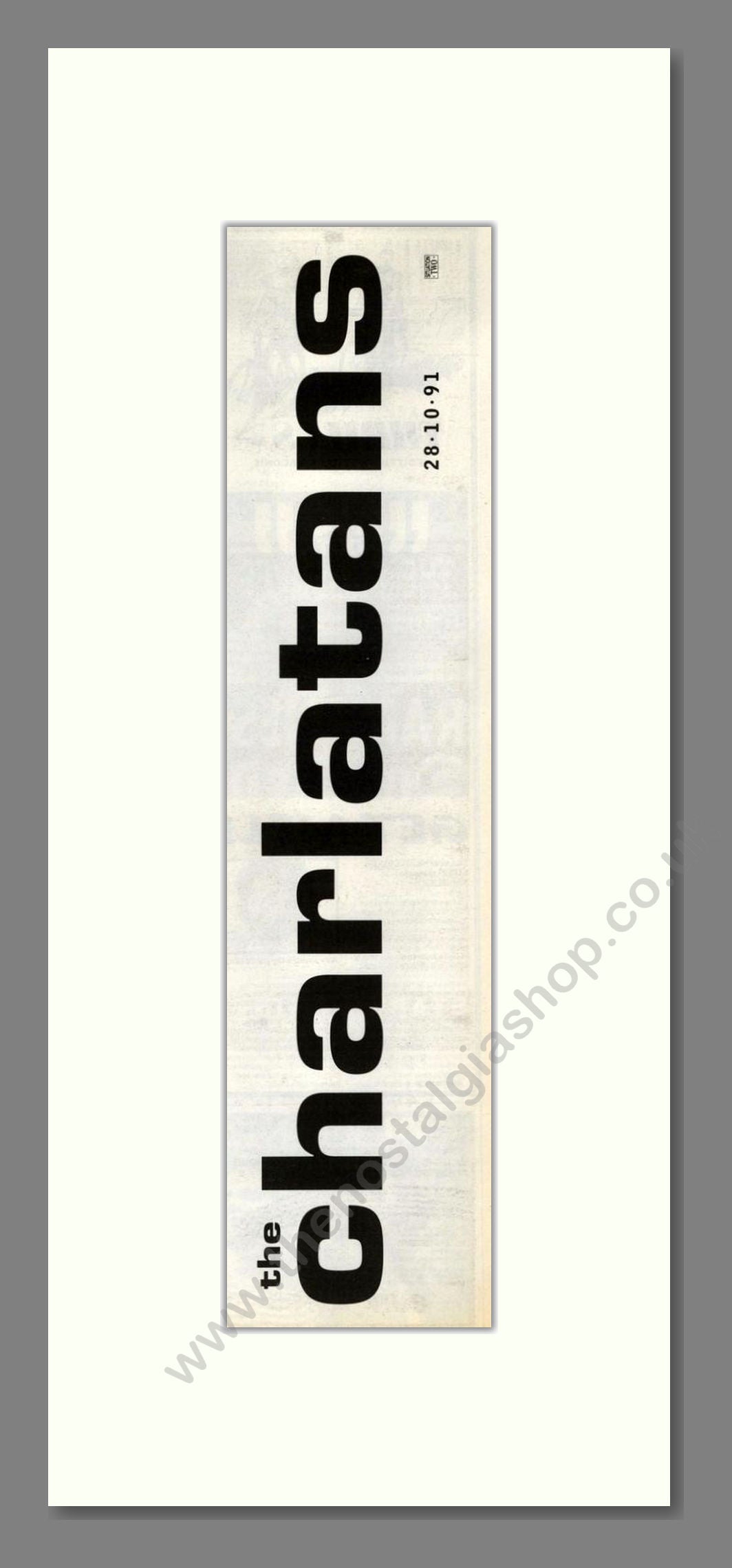Charlatans (The) - Me. In Time. Vintage Advert 1991 (ref AD201691)