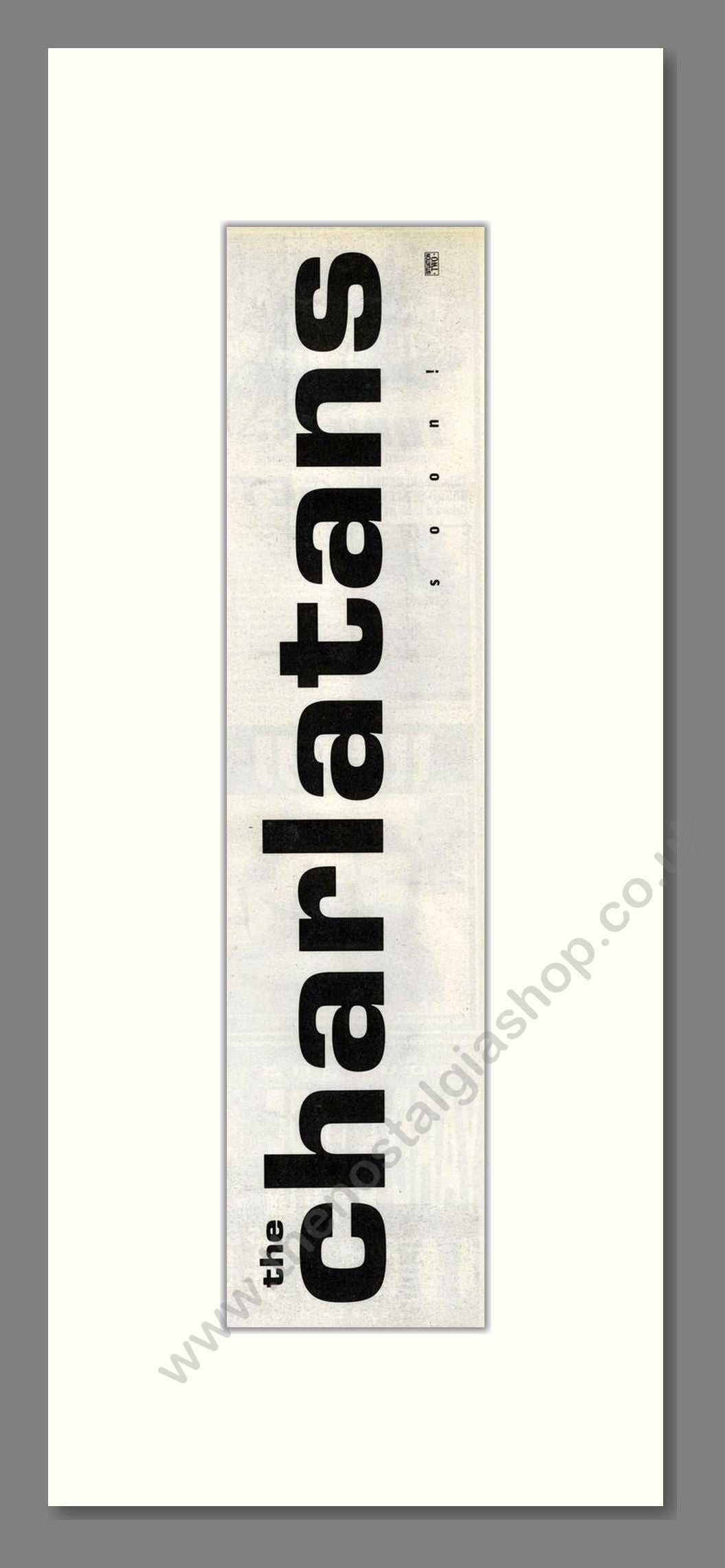 Charlatans (The) - Me. In Time. Vintage Advert 1991 (ref AD201692)