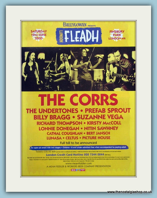 Fleadh Festival Advert 2000 June (ref AD3358)