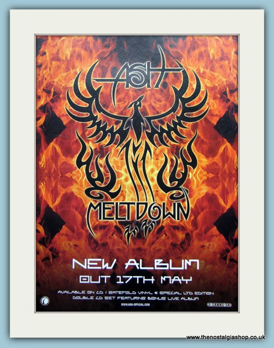 ASH Meltdown 2004 Original Advert (ref AD3168)