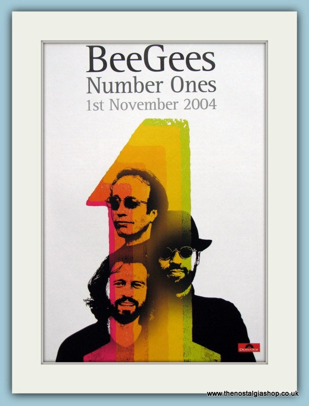 Bee Gees E.S.P & Number Ones  1987 / 2004 Original Music Adverts Set of 2 (ref AD3449)