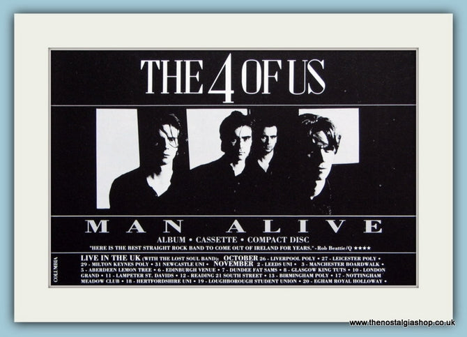 The 4 Of Us Original Advert 1992 (ref AD1935)