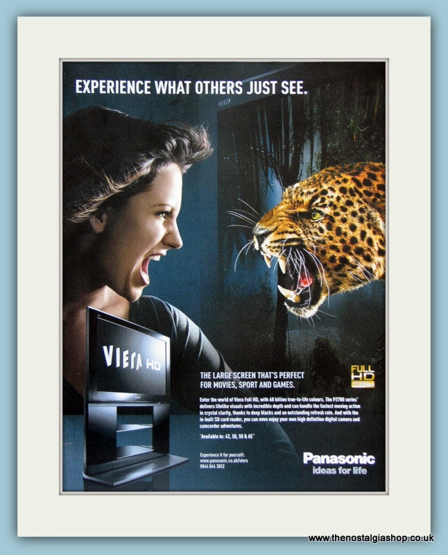 Panasonic Viera HD Original Advert 2007 (ref AD3006)