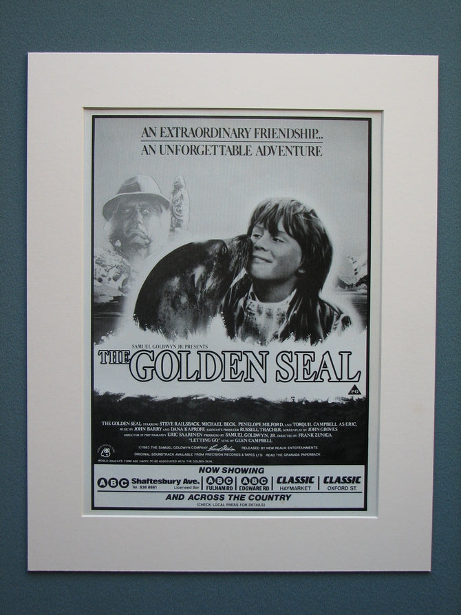 The Golden Seal 1984 Original advert (ref AD549)