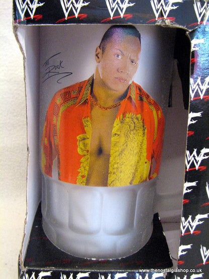 The Rock WWF Glass Tankard 2000 (ref Nos107)
